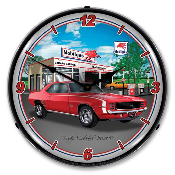 1969 Chevrolet Camaro C3 LED Clock- RS SS Mobil CA-C0506 