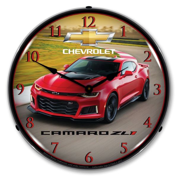 LED Clock- ZL1 For 2017 Chevrolet Camaro