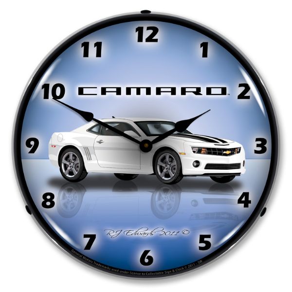 LED Clock- G5 Summit White For 2010-2015 Chevrolet Camaro