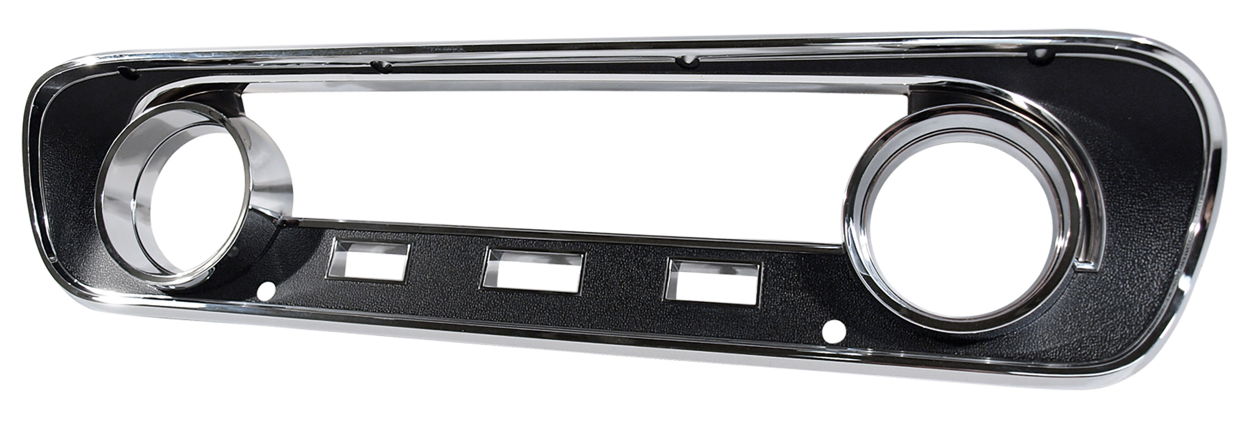 Black Instrument Cluster Bezel W/mera se Finish For 1964-1965 Mustang