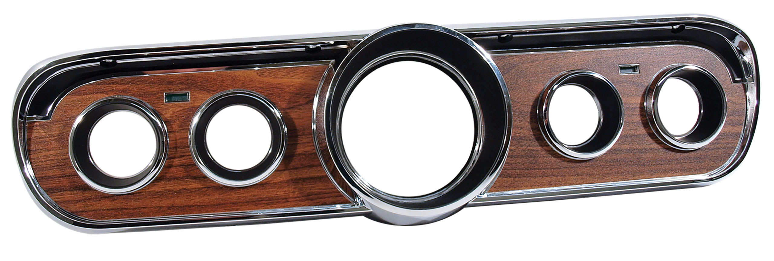 Woodgrain Instrument Cluster Bezel For 1965-1966 Mustang