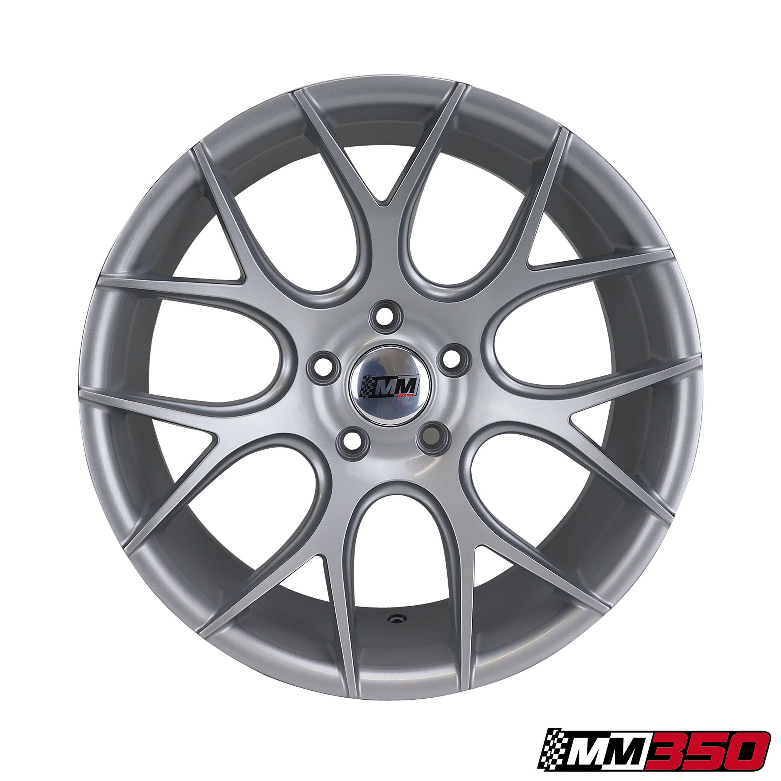 1979-2014 Ford Mustang C3-C7 MM350 18x9 Wheel Silver Rear Only CA-MA12380 