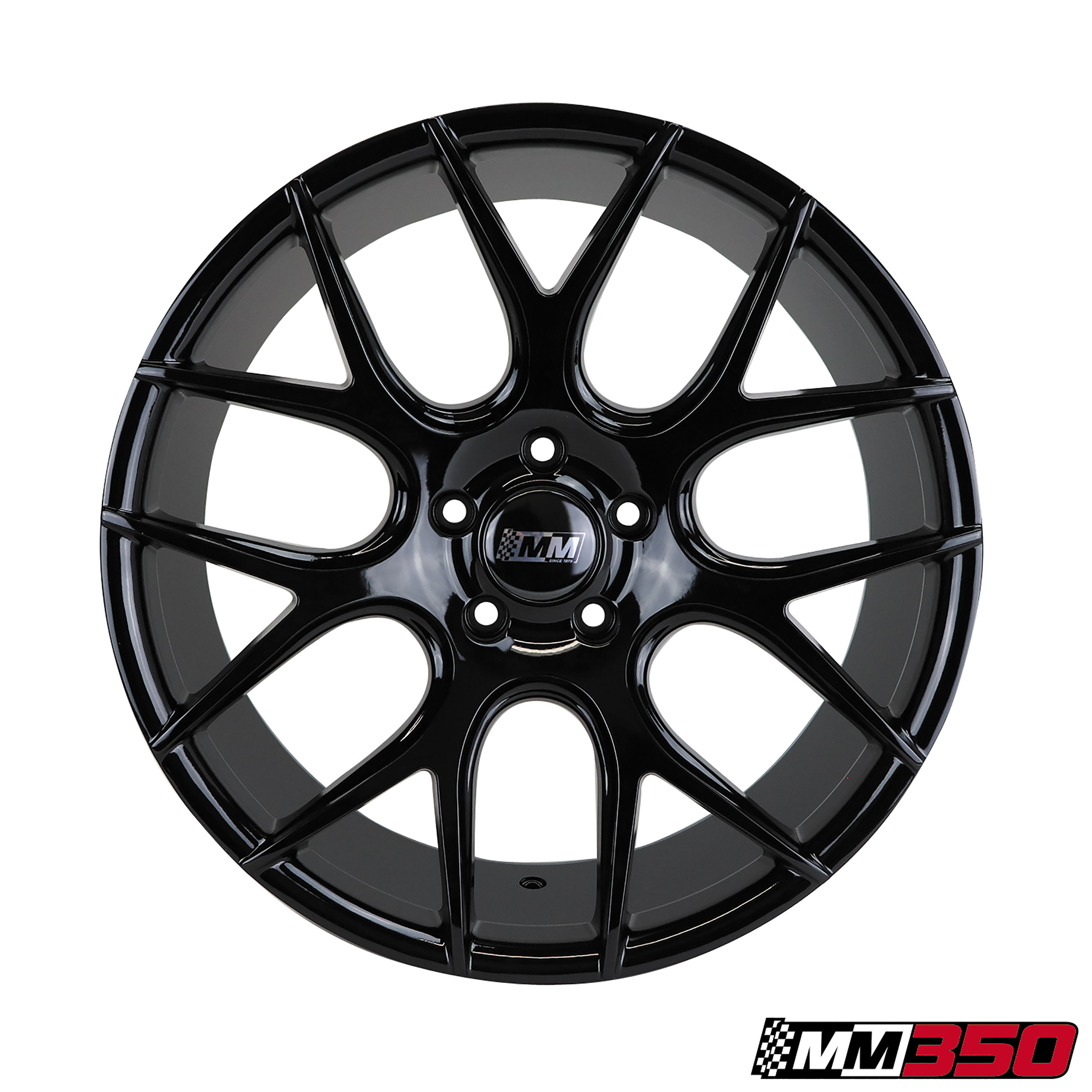 2005-2014 Ford Mustang C6-C7 MM350 19x8-5 Wheel - Gloss Black CA-MA12381 