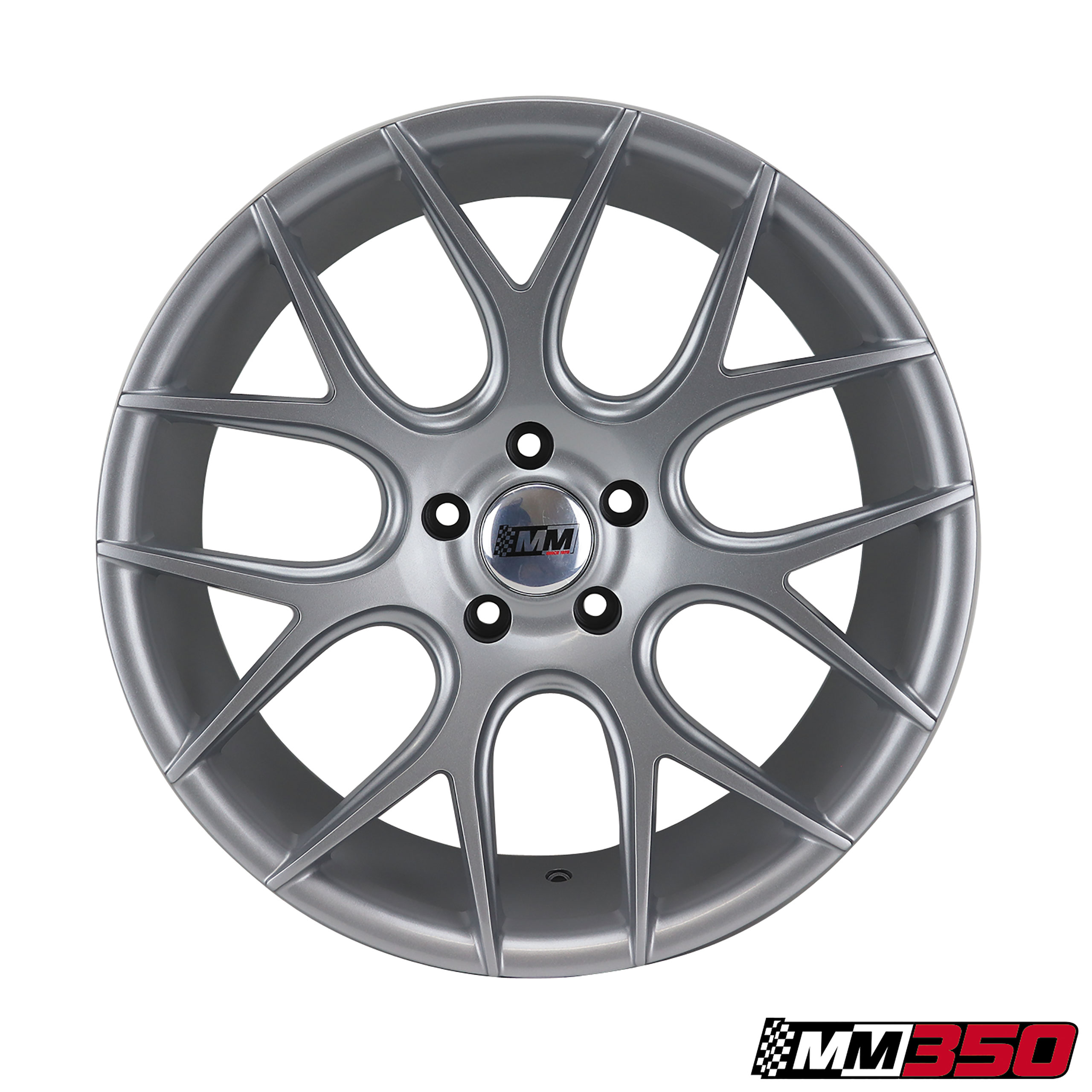 2005-2014 Ford Mustang C6-C7 MM350 19x8-5 Wheel - Silver CA-MA12382 