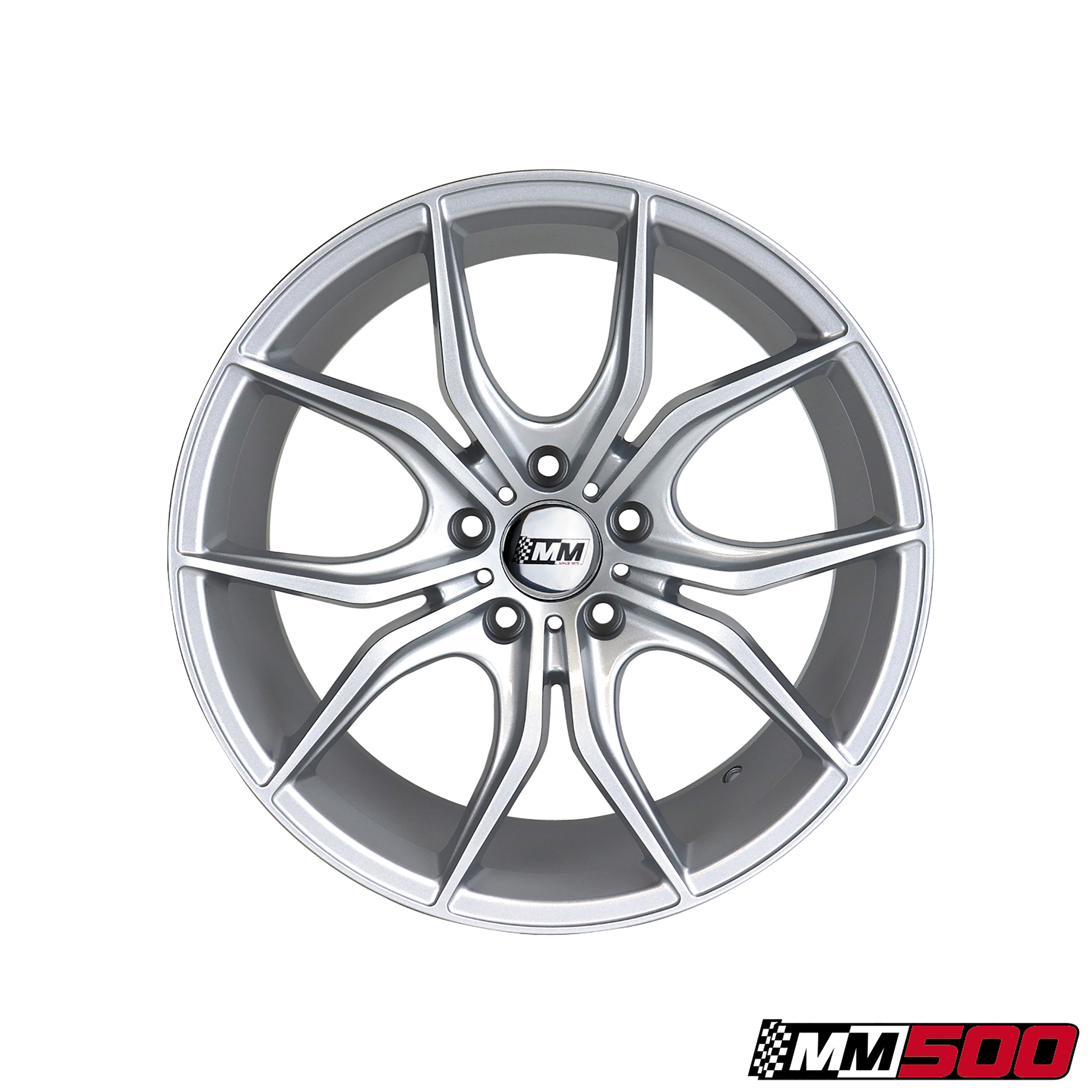 1979-2014 Ford Mustang C3-C7 MM500 18x9 Wheel Silver Rear Only CA-MA12388 