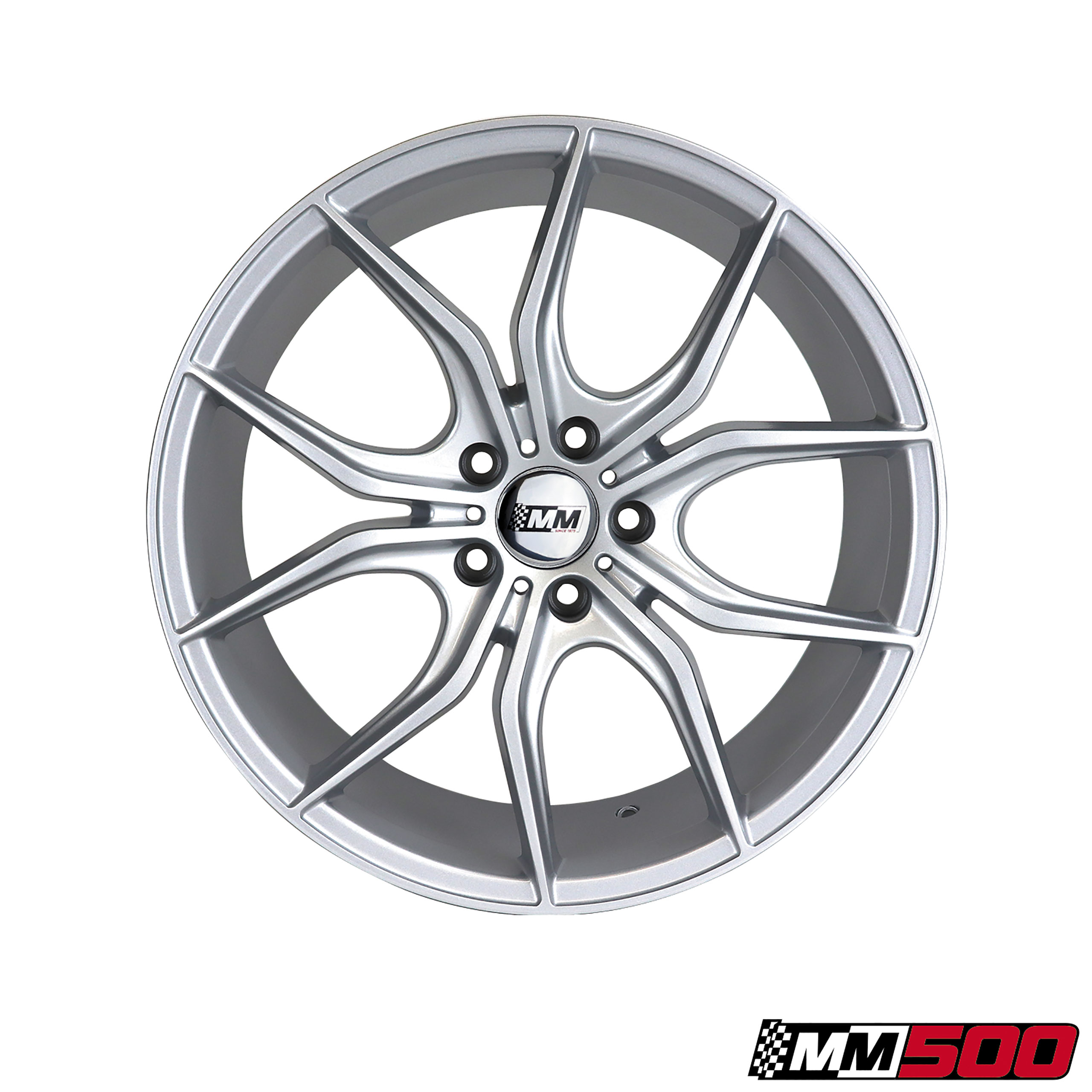 2005-2014 Ford Mustang C6-C7 MM500 19x8-5 Wheel - Silver CA-MA12390 