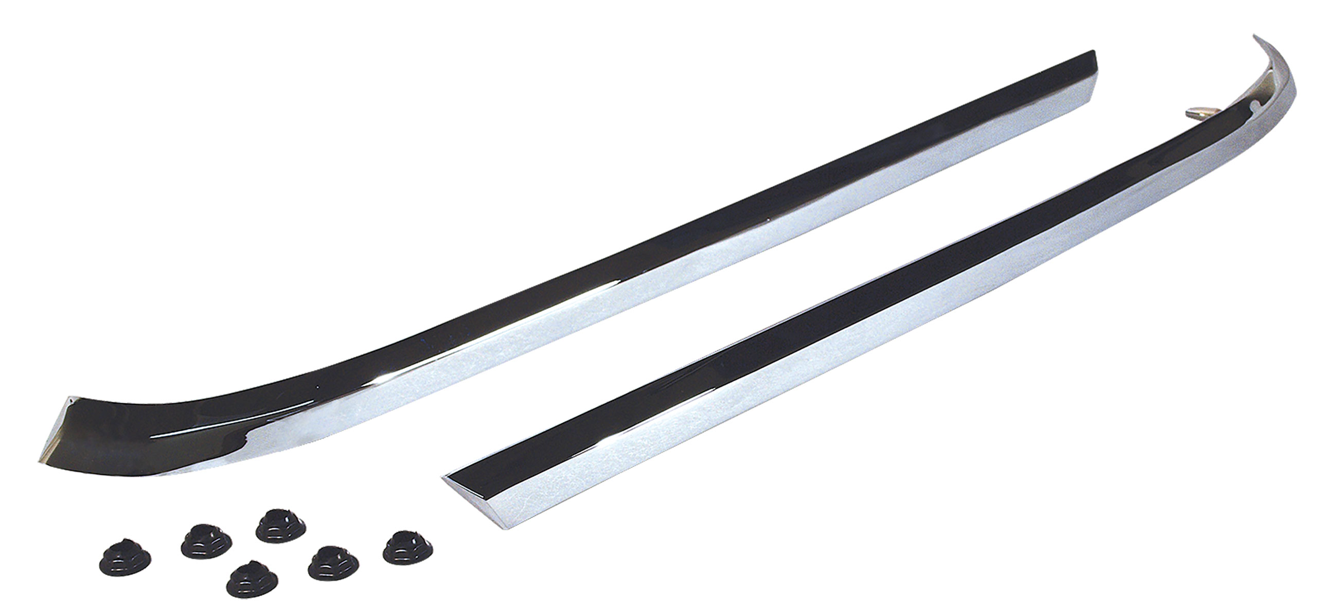 Coupe Vinyl Top Trim Moldings For 1965-1966 Ford Mustang