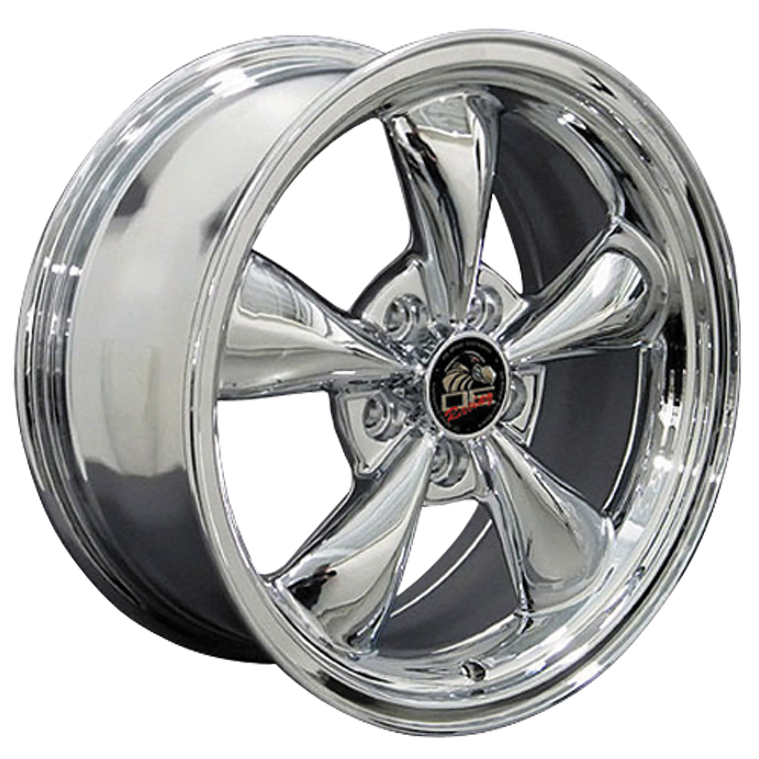 1994-2004 Mustang C4-C5 Bullitt Wheel - Chrome 17x8