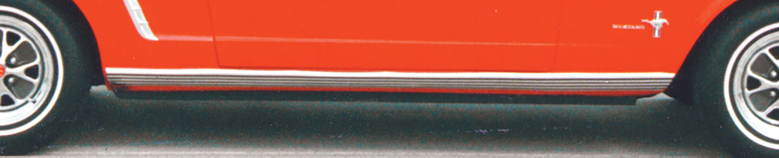 Rocker Panel Molding Kit For 1964-1966 Ford Mustang