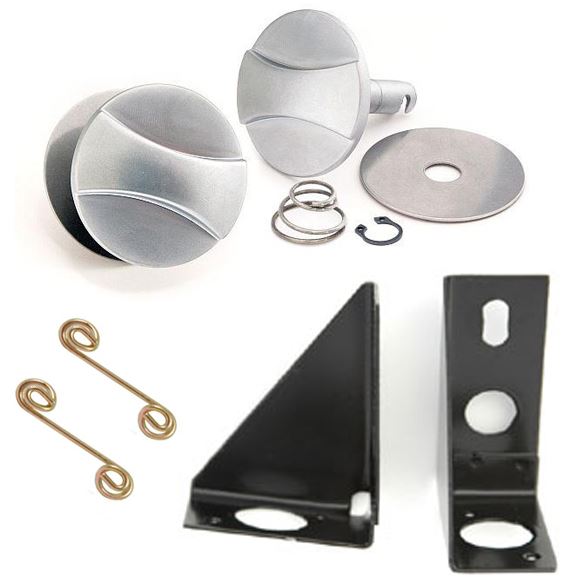 1968 Ford Mustang C3 TWIST HOOD LOCKS T BRANDA CA-MA74186 