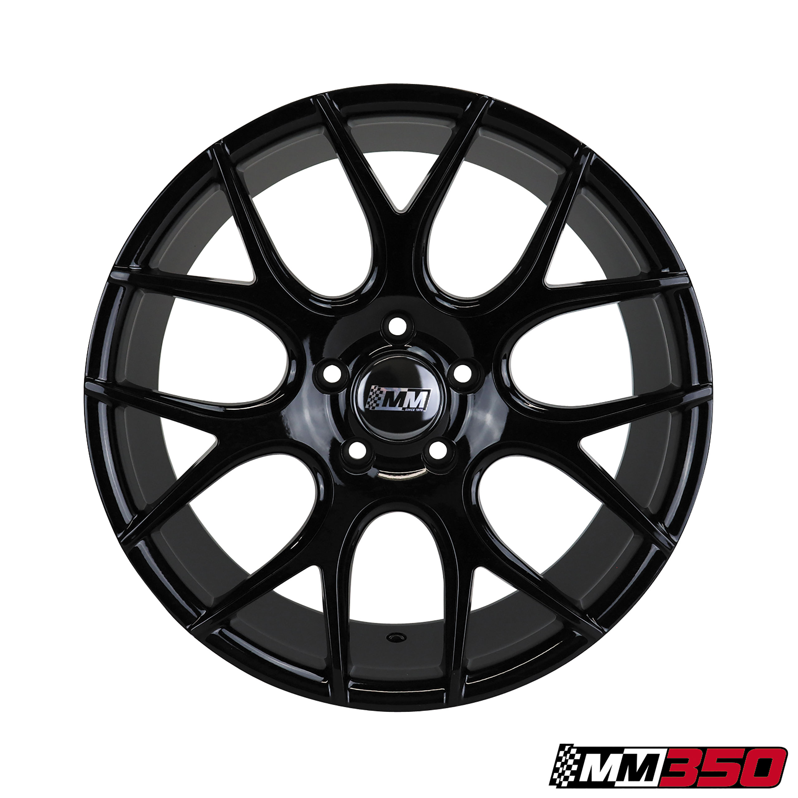 1979-2014 Ford Mustang C3-C4-C5 MM350 18x8 Wheel - Gloss Black CA-MA8090 