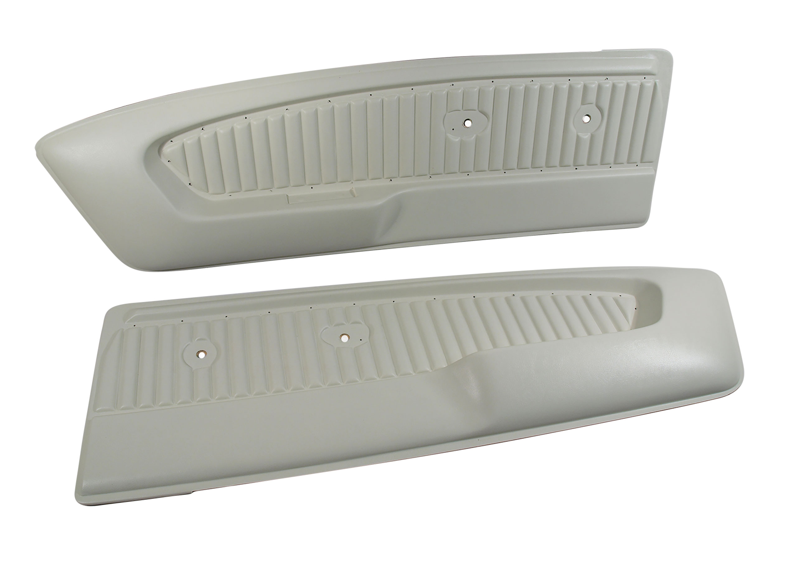 1964-1966 Ford Mustang C2 Deluxe Door Panels - White CA-MA912AF