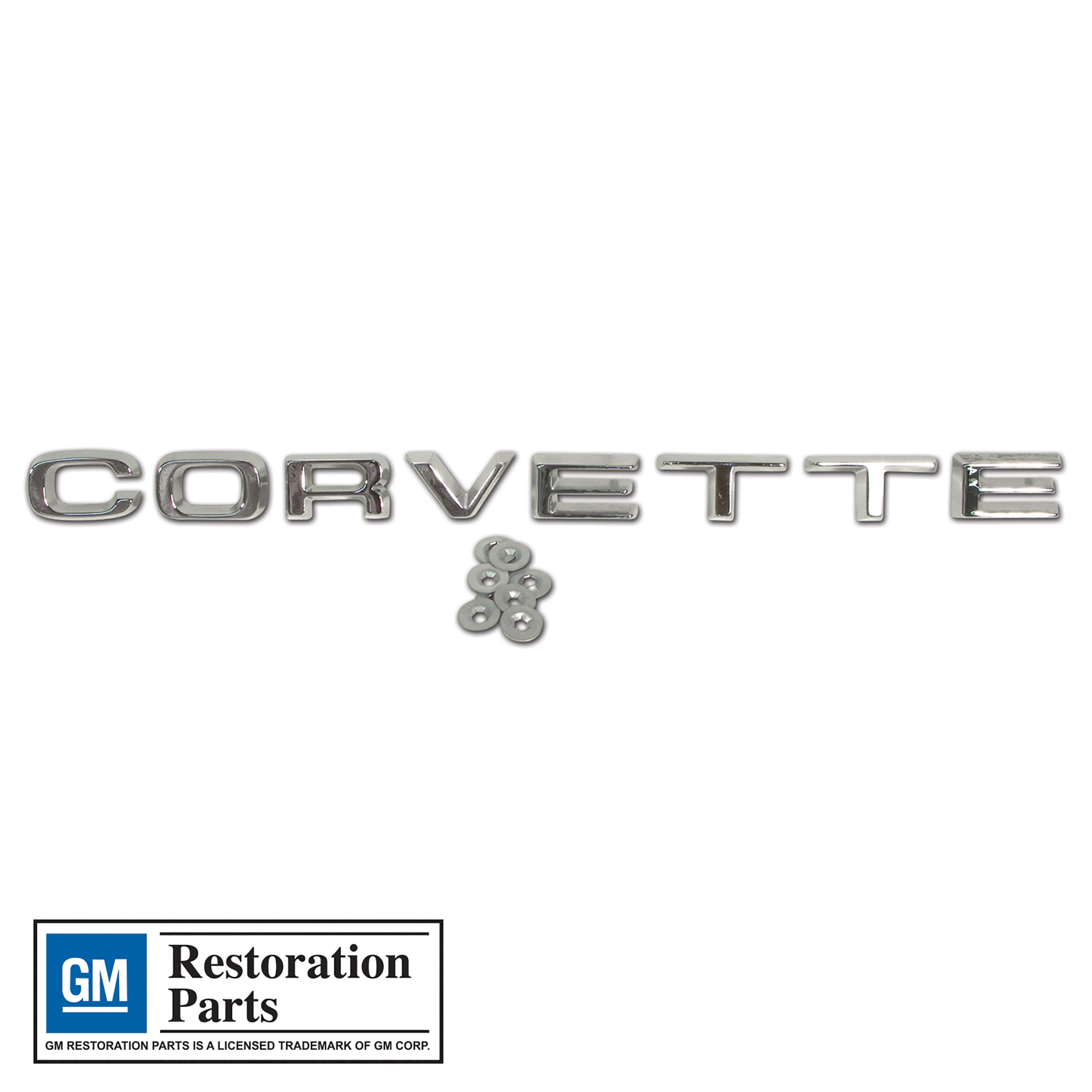 Rear Bumper Letters - Import For 1974-1975 Corvette