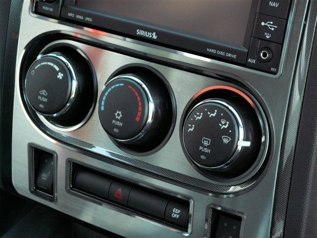 2009-2014 Challenger Dash Console A/C Control Trim