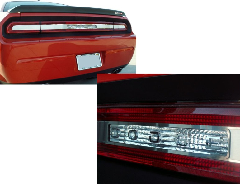 2009-2014 Dodge Challenger Tail Light Surround Panels
