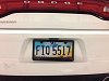 2011-2014 Dodge Charger Real Carbon Fiber License Plate Frame