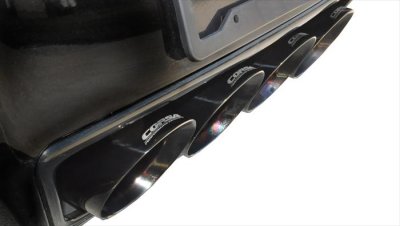 Corsa Sport C7 Exhaust With Black Tips 