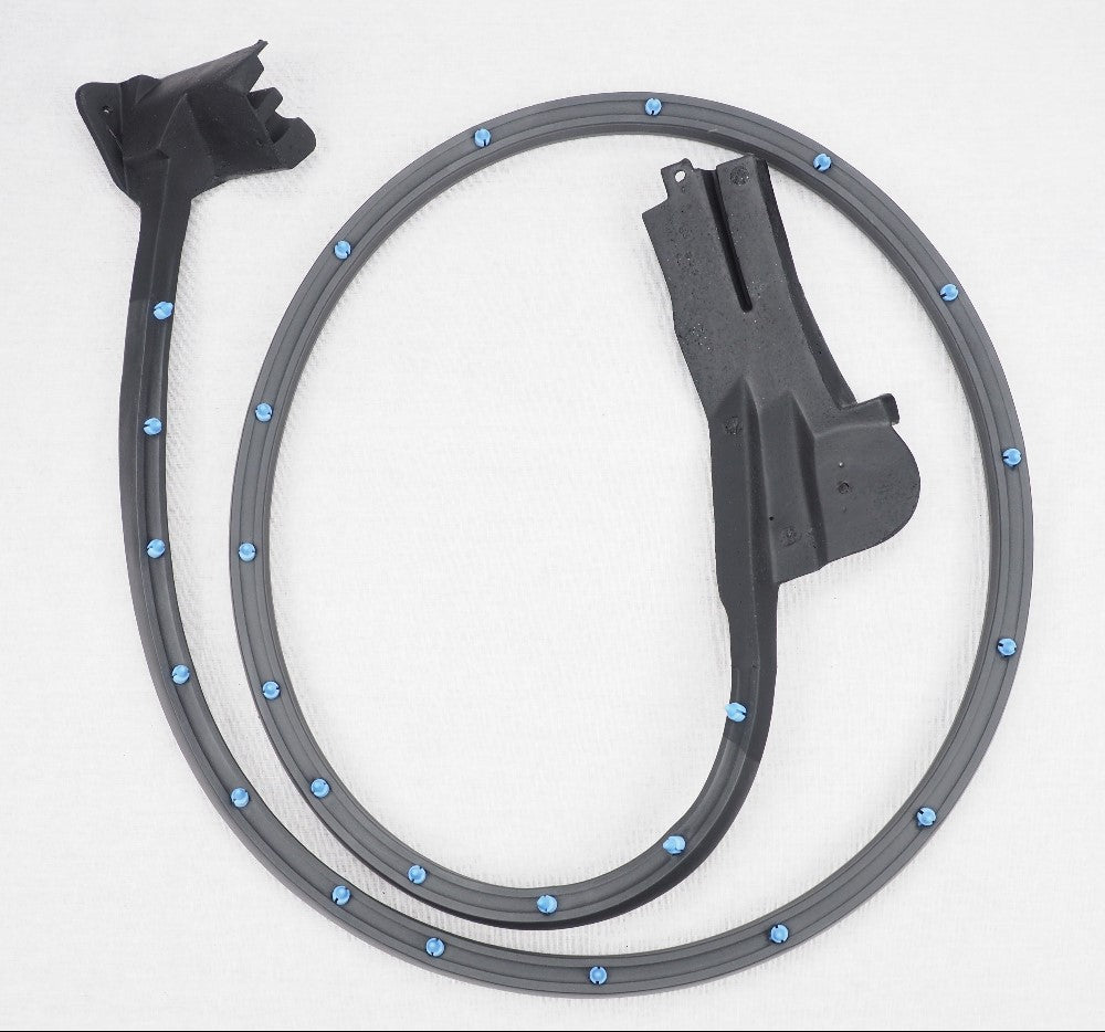 1990-1996 C4 Corvette Door Weatherstrip - Passenger Side side
