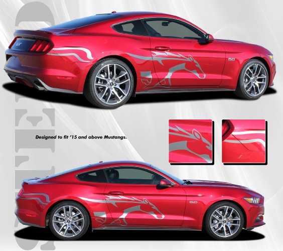 2015-2017 Ford Mustang Steed Stripe Kit