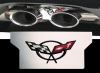 1997-2004 C5 Corvette Stainless Steel Exhaust Enhancer Plate