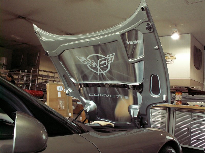 1997-2004 C5 Corvette Hood Panel Inserts