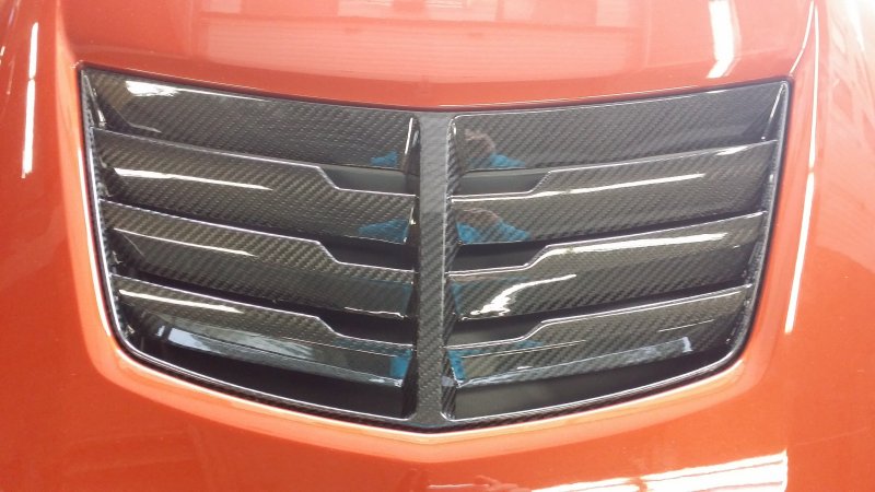 C7 Corvette Z06 Carbon Fiber Hood Scoop