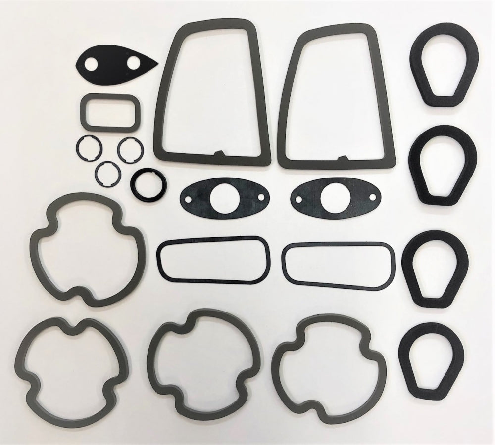 1970-1972 C3 Corvette Body Seal Kit -20 pieces (paint gaskets) Weatherstrip