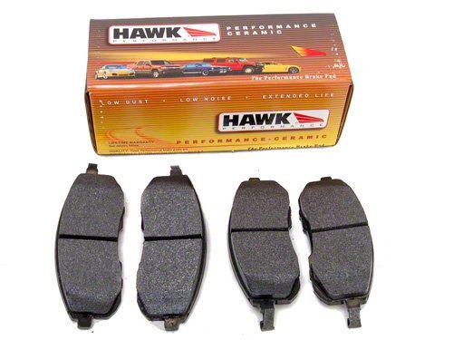 C7 Corvette Brake Pads - Hawk Ceramic - Rear Z51 HB727Z.592