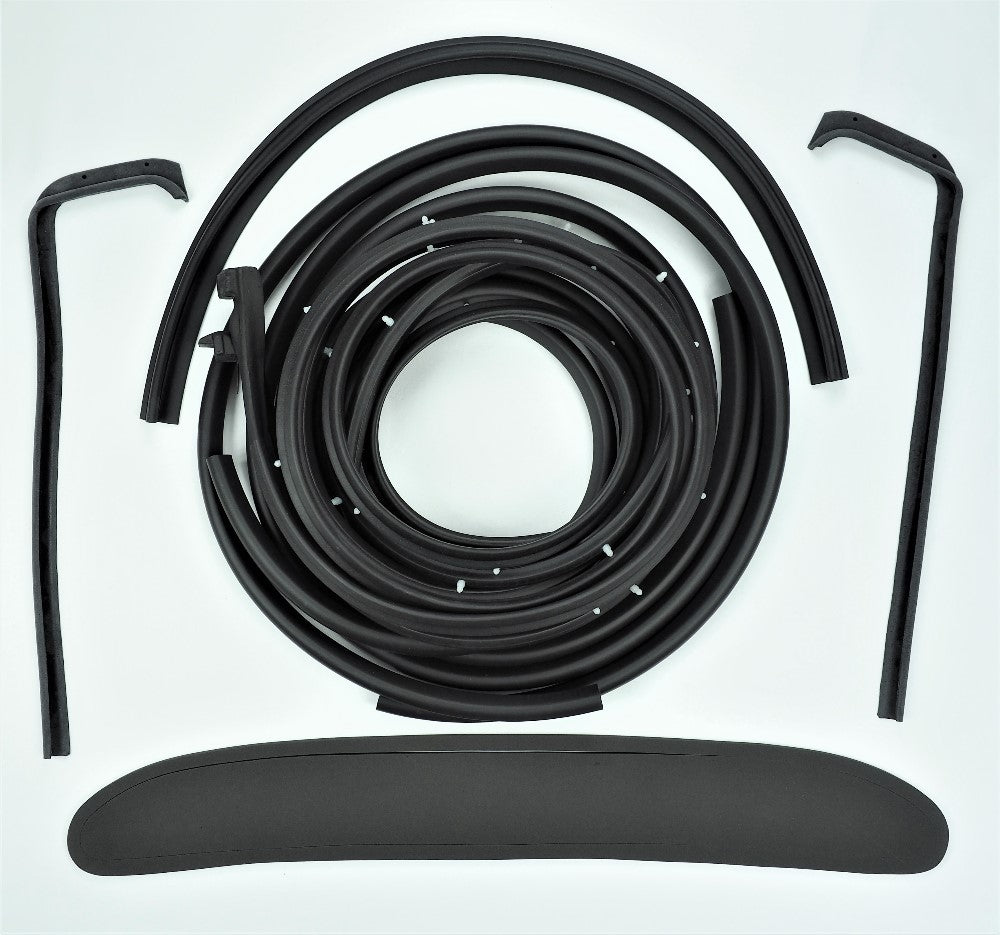 1959E C1 Corvette Door & Body Weatherstrip Kit - 8pc