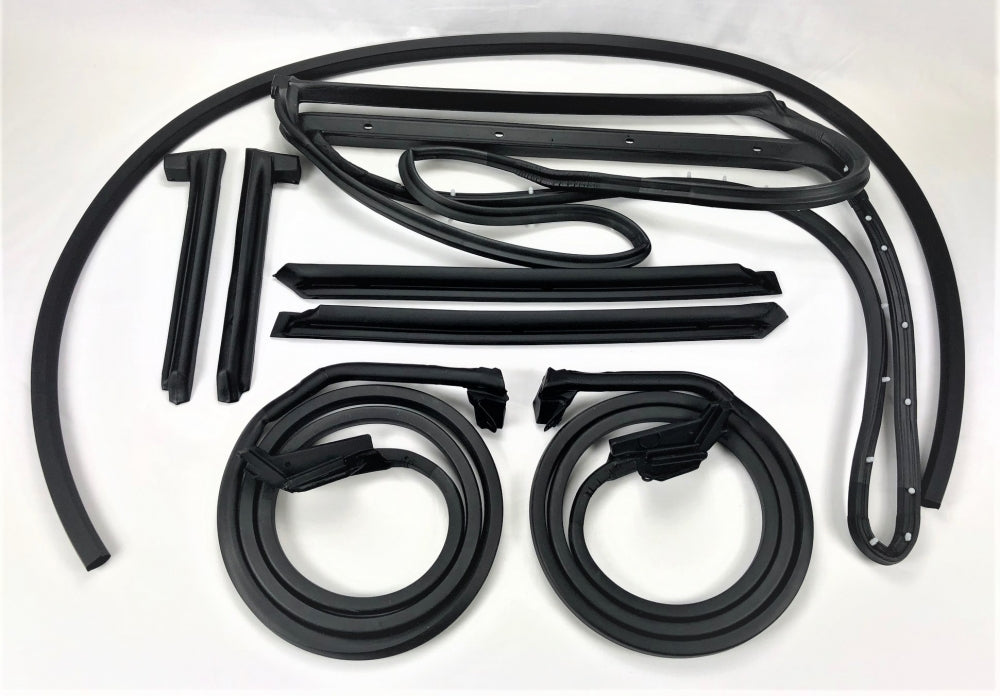 1978-1982 C3 Corvette T-Top / Door Weatherstrip Kit - 9 pieces