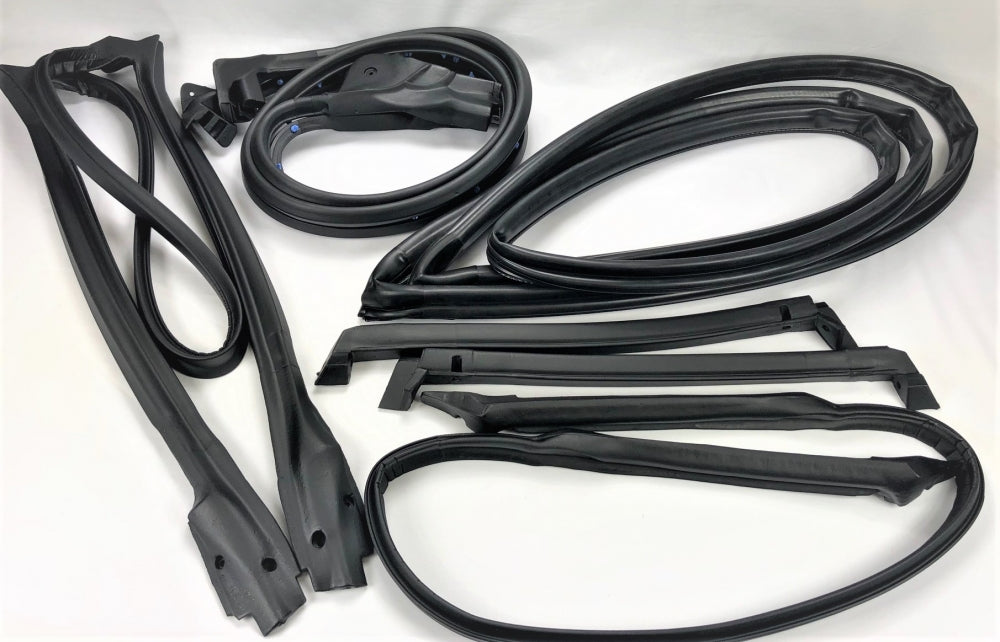 1990-1996 C4 Corvette Coupe Door & Body Kit- 7 pieces Weatherstrip