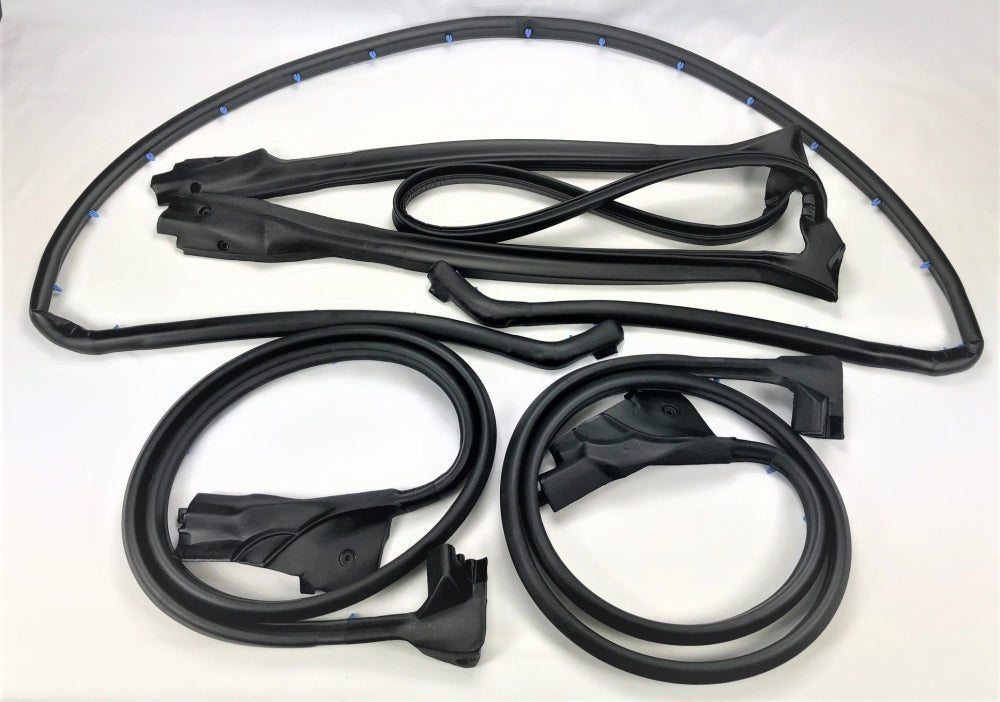1990-1996 C4 Corvette Convertible Door & Body Kit - 4pcs Weatherstrip