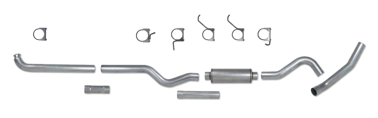 Diamond Eye Performance K4114S 409 Stainless Steel Exhaust System Kit