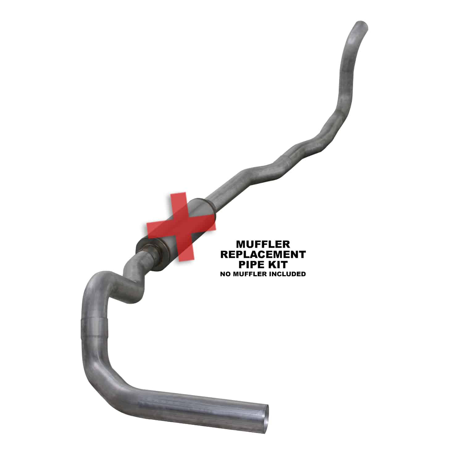 Diamond Eye Performance K4211A-RP Aluminized Exhaust 