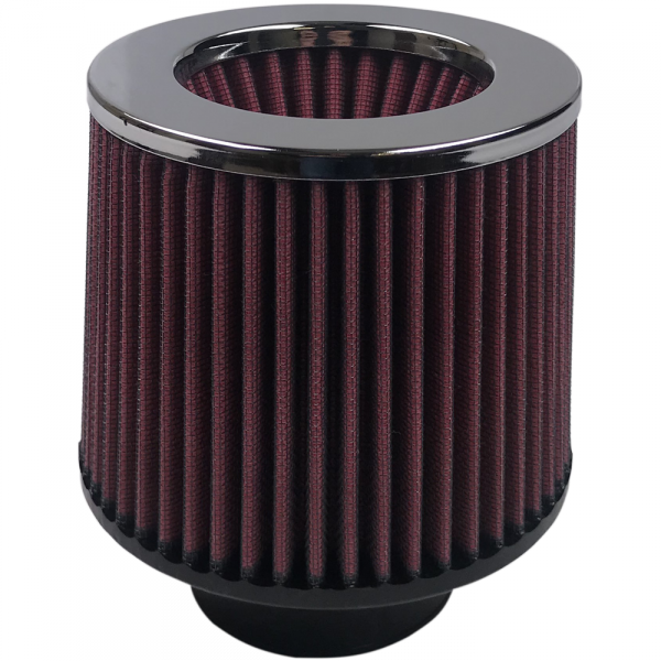Air Filter For Intake Kits 75-1515-1,75-9015-1 Oiled Cotton Cleanable Red S&B Filters KF-1011