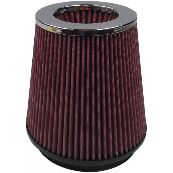 Air Filter For Intake Kits 75-2557 Oiled Cotton Cleanable 6 Inch Red S&B Filters KF-1016