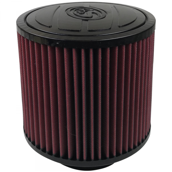 Air Filter For Intake Kits 75-5061,75-5059 Oiled Cotton Cleanable Red S&B Filters KF-1055