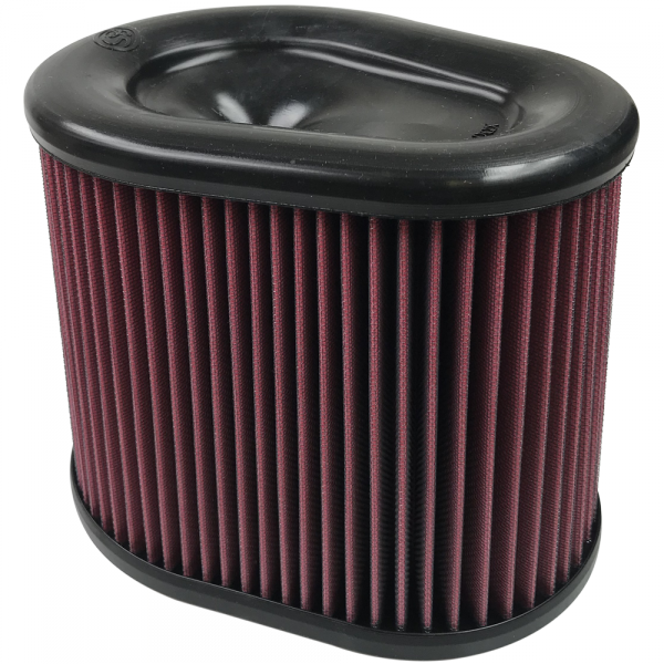 Air Filter For Intake Kits 75-5075 Oiled Cotton Cleanable Red 