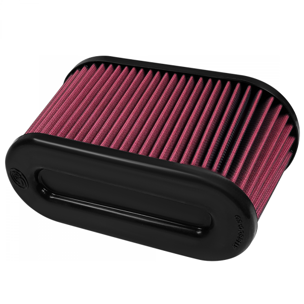 Air Filter For Intake Kits 75-5107 Oiled Cotton Cleanable Red S&B Filters KF-1065