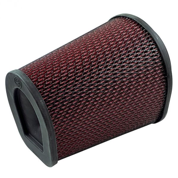 Air Filter For Intake Kits 75-6000,75-6001 Oiled Cotton Cleanable Red S&B Filters KF-1070