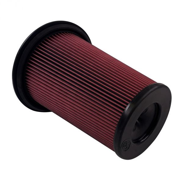 Air Filter For Intake Kit 75-5128 Oiled Cotton Cleanable Red S&B Filters KF-1072