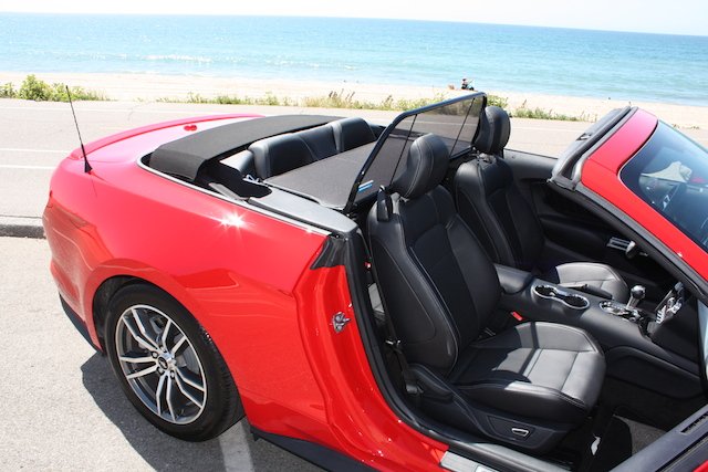 2015-2018 Mustang Love the Drive Wind Deflector