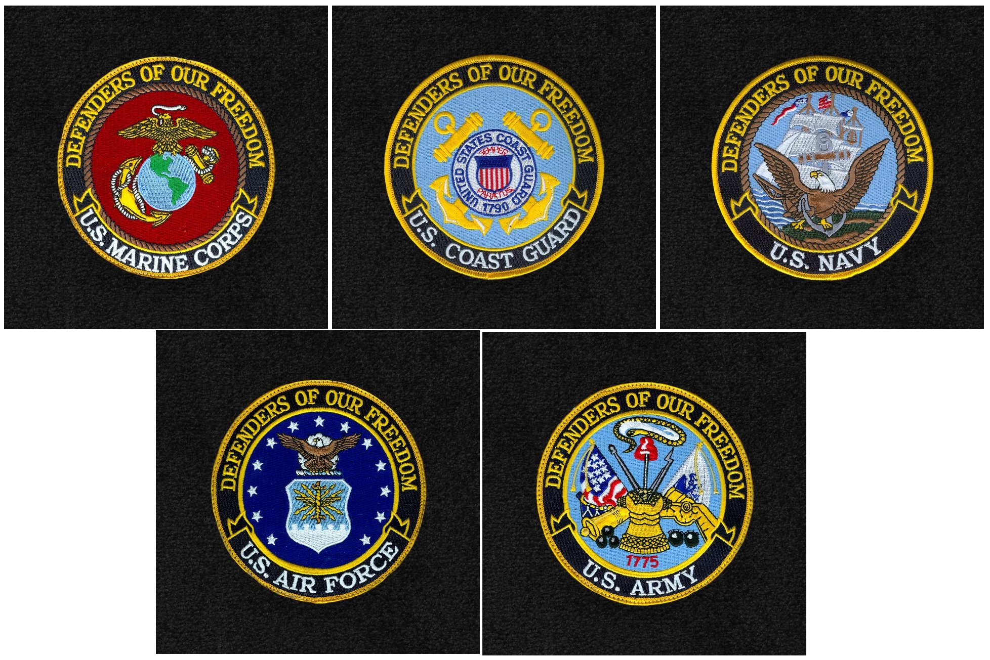 Military Lloyds Floor Mats Logos