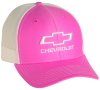 Cheverolet Bowtie Mesh Ladies Snapback Pink