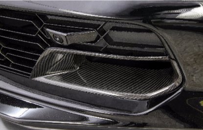 Nowicki C7 Corvette Carbon Fiber Brake Duct Inserts