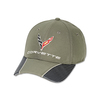 2020-2025 C8 Corvette Carbon Fiber Contrast Cap