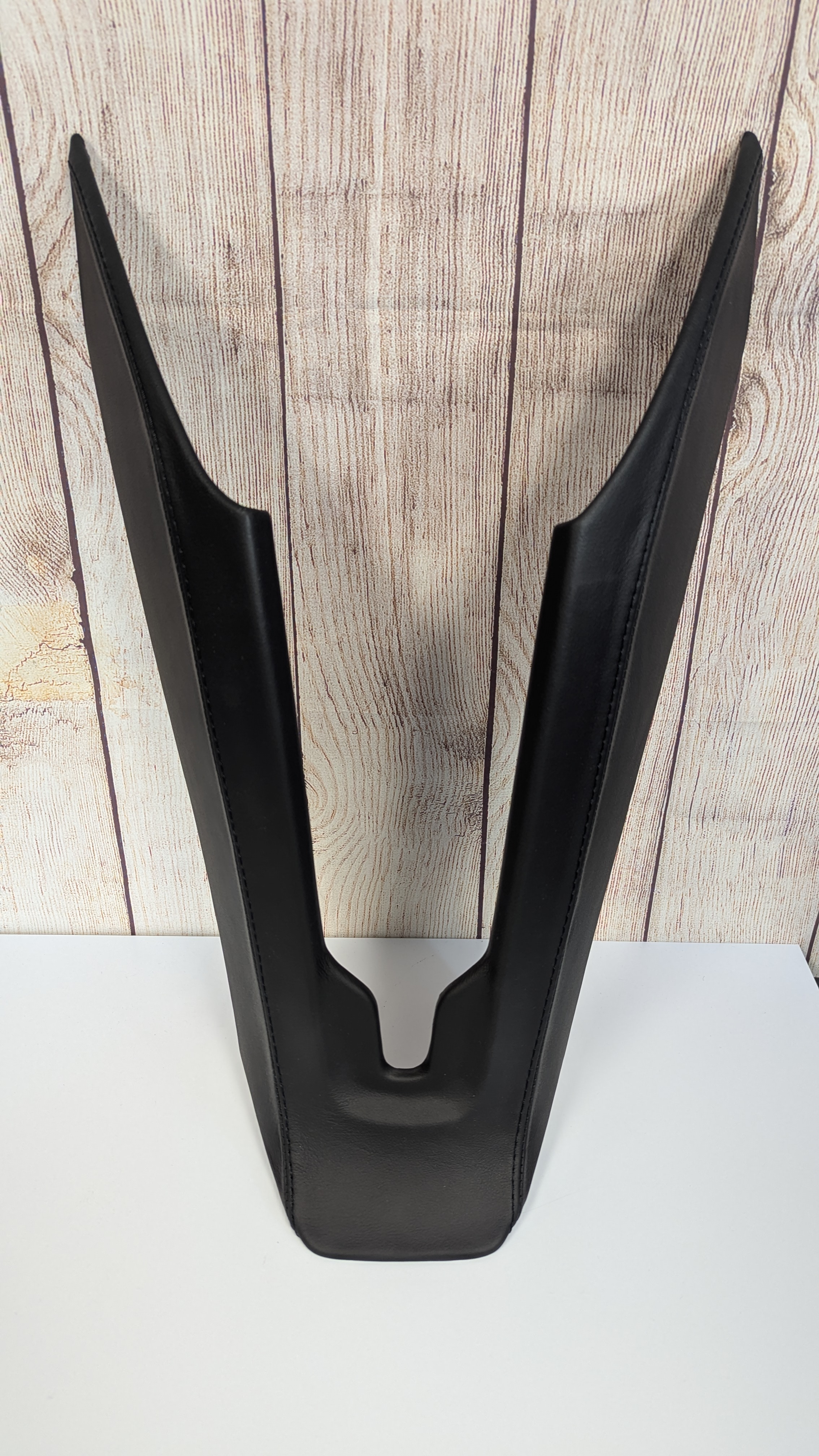 C8 Leather Waterfall Black W/Black Stitching Only 1