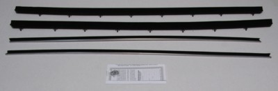 1972-76 Ranchero Authentic Window Felt Whiskers Kit