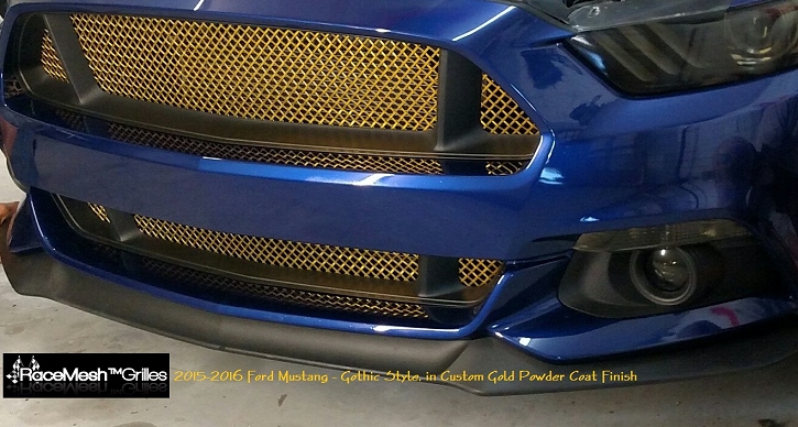 2015-2017 Ford Mustang RaceMesh Front Grille
