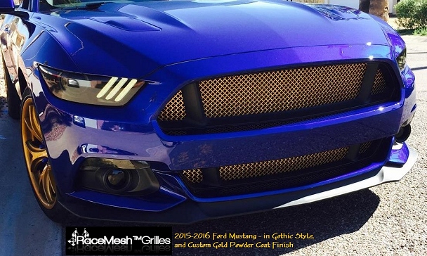 2015-2017 Ford Mustang RaceMesh Front Grille
